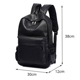 Designer-hot Fashion Men Backpack Men's Backpacks for Teenager Luxury Designer PU Leather Backpacks Male High Quality Travel 286s