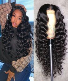 Malaysian Body Wave HD Transparent Lace Frontal Wigs Human Hair Wigs For Black Women 13X6 Lace Front Wig Pre Plucked Remy Hair5680351