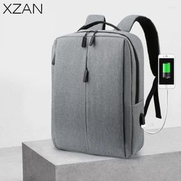 Backpack Men's Multifunctional Student's School Male Business Laptop USB Charging Bagpack Work Rucksack Bag