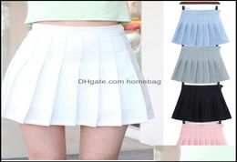 Skirts Wear Athletic Outdoor Apparel Sports Outdoorsgirls A Lattice Short Dress High Waist Pleated Tennis Skirt Uniform With Inn2617634