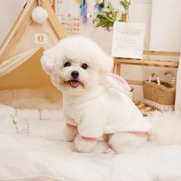 Dog Apparel Hoodie Warm Coat Clothes Spring Autumn Cat Sweater Pullovers Puppy Kitten Clothing Costume Dressing Up Outfit