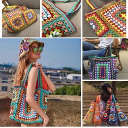 Classic Designer Tote Bags Straw Woven Bag Beach Bag Large Capacity Knitting Mesh Mens Womens Straw Bags Summer Black Apricot Vacation Shopping Spring Outing