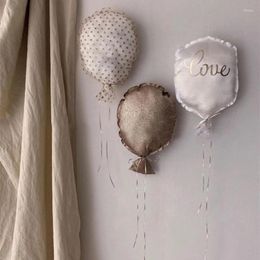 Decorative Figurines Nordic Cotton Pillow Balloon Wall Hanging Ornaments Pendant Baby Kid Room Decorations Birthday Party Po Props