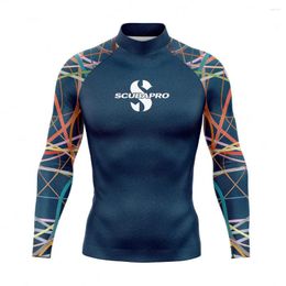 Women's Swimwear Summer Men's Long Sleeve Rash Guard Swim Surf Shirts UPF 50 Swimsuit Surfing Diving Bathing Suit Tops Swimming Clothes