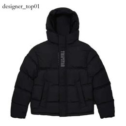 trapstar tracksuit trapstar jacket London Decoded Hooded Puffer 2.0 Gradient Black trapstar brand Jacket Men Embroidered Thermal Hoodie Winter Coat Tops 4612