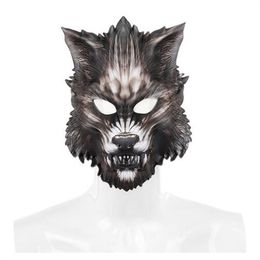 Wolf Mask Halloween Carnival Party masquerade Ball EVA half face animal mask