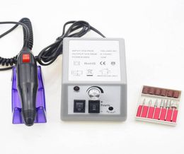 Nail Polisher Electric Nail Drill Manicure Set File Grey Nail Pen Machine Set Kit With EU Plug 9423335