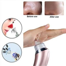Home Beauty Instrument Blackhead remover beauty instrument cleaning hole vacuum acne pimple black spot suction facial skin removal Q240508