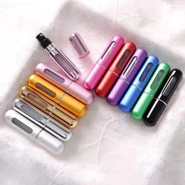 Storage Bottles Refillable Perfume Bottle Travel Size Portable Ultra Fine Spray Atomizer Empty 5ml