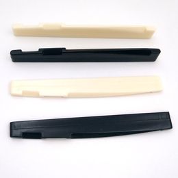 Wholesale of White and Black Guitar Accessories for Folk Guitar Bottom Pillow, Top Pillow, Plastic String Bridge