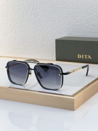 High Quality DITA Designer Sunglasses Classic Eyeglasses Vintage Eyewear Sun glasses For Man Woman 6 Colours Optional Unisex MACH-SIX LIMITED SIZE 60-13-135