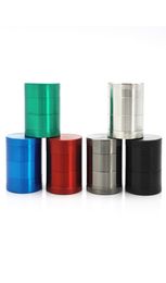 Mini metal herb ginder 40mm 4 layer high qualiy zinc alloy tobacco grinder for smoking 5 colors cnc teeth grinders5617826