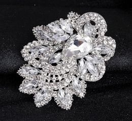 Extra largesize luxury atmosphere full diamond brooch fashion brooch handheld flower pin manufacturer retail58663442061910