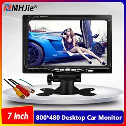 7" Car Monitor Screen For Rear View Reverse Camera TFT LCD Display HD Digital Colour Parking Assistance