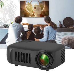Projectors A2000 portable mini projector 3D home theater video projector LED childrens cinema supports 1080P movie smart TV box through highdefinition USB port J24