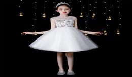 Old Cobbler 135155 Baby Kids Clothing Dancewear Summer Short sleeve Dress Lace Girl Cosplay Costumes Big bowknot Handwork Lux3662595