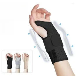 Wrist Support Orthopaedic Carpal Tunnel Wristband Adjustable Splint Hand Brace With 2 Stays Breathable Protector