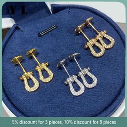 High Quality Jewelry Sterling Sier Earrings for Women's Exquisite Fashion Brand Party Gifts