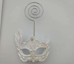 Mardi Gras Masked Theme Place Card Holder Name Card Clip Favours Wedding Favours Table Setting Decor9977220