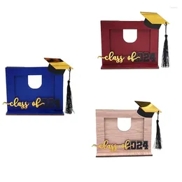 Party Supplies Three-Dimensional Table Graduation Season Gift Wooden Ornaments Po Frame Holiday Commemorative