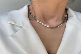 Necklace for Women Love Pearl Necklace Women Fashion New Neck Chain Jewellery Whole1450333