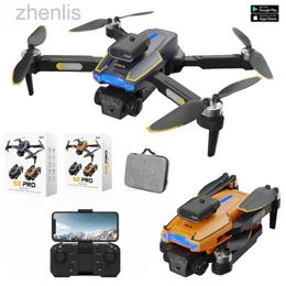 Drones New S2 Brushless Drone Aerial Photography Four Helicopter Obstacles Avoidance Folding Remote Control Aircraft Toys d240509
