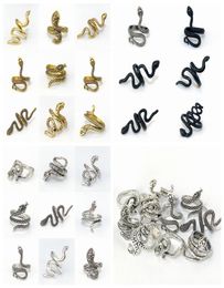 wholesale 100pcs alloy rings black gold silver mix punk vintage charm gifts wome men cool party jewelry lots6960215