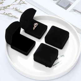 Jewellery Boxes Wedding Propose Gift Box Earrings Organiser Rings Storage Container Velvet Ring Box Jewellery Organiser Packaging Box Wholesale