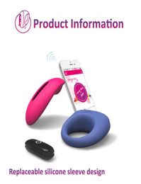 Magic Motion App Smart ring Vibrator Sex Toy Bluetooth Control Bullets Candy Dante Set Vagina Clitoris Penis Delay Cock Sleeve Y197546182