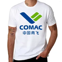 Men's Tank Tops Comac Aircraft Aviation T-Shirt Funny T Shirt Graphic Sweat T-shirts For Men Cotton