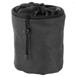 Storage Bags Clothespin Holder Bag Outdoor Clothes Pins Waterproof Peg With Carabiner Hook And Drawstring