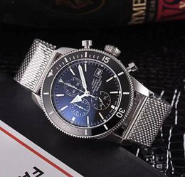 watches Men039s Watch Luxury steel watchband waterproof large dial Outdoor adventure diving high quality9730766