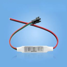 New Mini 3 Key RF Led Pixel Strip DC5-24V Light Controller for WS2811 WS2812B SK6812 6803 with Remote Controller