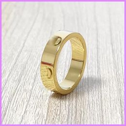 Steel Love Ring Gold Silver Rose Gold Wedding Rings For Women Designer Jewelry Ladies Designers Ring With Diamond Mens D2112102F 227n