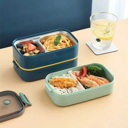 Lunch Boxes Bags 304 Stainless Steel Insulated Lunch Boxes for Students Office Workers Separated Multi-layer Leakproof Portable Bento Picnic Box