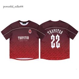 Trapstar T-shirts Trendy Designer Trend Brand Design Shirt Mens Football Jersey Tee Women Summer Casual Loose Drying T Shirts Short Sleeve Tops Trapstar 857