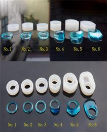 SNASAN Silicone Mold for jewelry finger ring mold 6styles Resin Silicone Mould handmade tool DIY Craft epoxy resin molds3582332