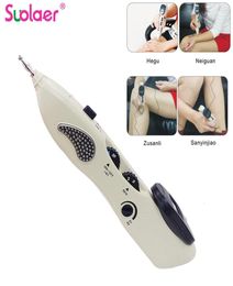 Handheld Acupuncture Pen TENS Point Detector With Digital Display Electric Acupuntura Meridian Pen Muscle Stimulator Device Y191201089333