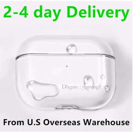 For Airpods pro 2 air pods 3 Earphones airpod Bluetooth Headphone Accessories Solid Silicone Cute Protective Cover Apple Wireless Charging Box Shockproof 3rd
