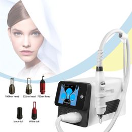 Portable Carbon Peeling Q-switch Nd Yag Picolaser Beauty Device Ultra Picosecond Plus Laser Tattoo Removal Machine For Skin Whitening