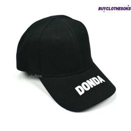 Street Hip Hop Luxury Brand Cap Designer Caps West Black Donda Printed Hat Tie Ds Authentic wl GMZ5