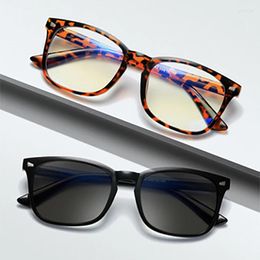 Sunglasses Anti-Blue Light Reading Glasses Women's Trend Printed Frame Eye Protection Presbyopia Eyeglasses 1.0 To 4.0
