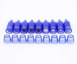 Tattoo Needles 10Pcs A1 A6 Electric Tip 9 12 24 36 42 Nano Blue Transparent Bayonet Screw Mouth GeneralPurpose Micro4957608