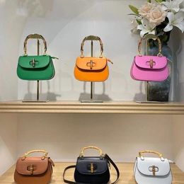 Evening Bags Top Brand Shoulder For Women Bamboo Handle Handbag Luxury Hand Bag Designer Purses Crossbody Tote Cute Satchel