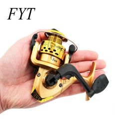 Fishing Reals Aluminum Body Spinning Reel High Speed Gratio 521 Fishing Reels With Line Copper Rod Rack Drive Fish Tools Hy011556064