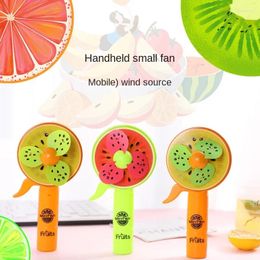 Stroller Parts Summer Mini Cartoon For Children Hand Cranked Small Fan Baby Portable Handheld And Children's Gift Toy