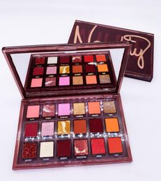 New Makeup Eyeshadow Palette Naughty Nude 18 Color Eye Shadow Shimmer Matte Eyeshadow Natural Beauty Cosmetics Christmas gift2296091