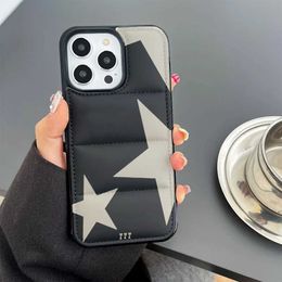 Cell Phone Cases Lucky Fortune Star Seven Puffer Phone Case 3D Shockproof Cover for iPhone 15 14 12 11 Pro Max Plus Phone Case Best Gift Idea J0509