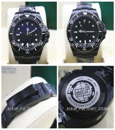 2 Colour Luxury Watch High Quality Perpetual 44mm Sea 116660 DBlue Black PVD All Black 2813 Movement Automatic Gliding button Men5463139