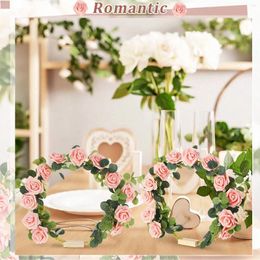 Decorative Flowers 2Pcs Metal Floral Centerpiece Table Decorations With Stand Gold Centerpieces Holder For Wedding DIY Decoration